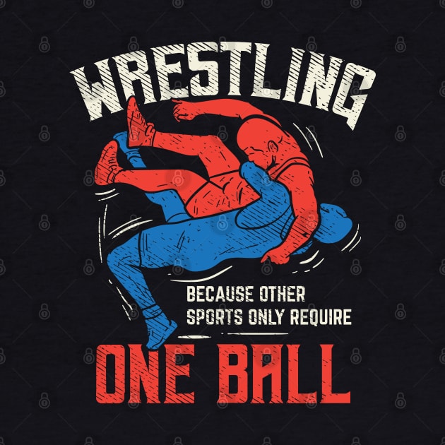 Wrestling - Because Other Sports Only Require One Ball by maxdax